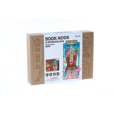 Rolife Book Nook Street Scene zwischen Büchern im Bücherregal