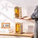 Rolife Display Box WD1001 aus klarem Kunststoff mit transparenten Eckverbindungen
