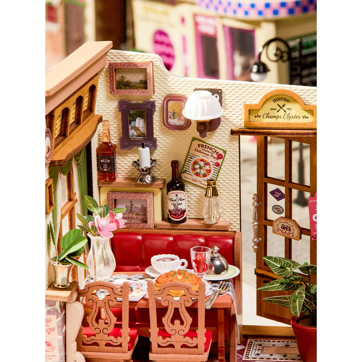 Pariser Café Miniatur Rolife DS053 als Deko für Regal oder Schreibtisch