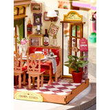 Rolife Champs-Élysées Bistro Miniaturhaus als Geschenk für Sammler und Paris-Fans
