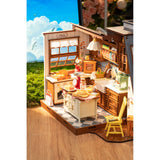 Rolife DIY Miniaturhaus für Erwachsene – Baking Kitchen im Maßstab 1:18
