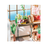 3D Holzpuzzle Blumenladen von Rolife mit 258 Teilen – Miniaturhaus Bausatz
