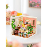 Fresh Flower Shop Blumenladen Miniatur Bausatz von Rolife in der Frontansicht