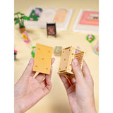 Rolife Blumenhaus Miniaturhaus mit Radio, Geschenkpapier-Körbchen und Einkaufstäschchen