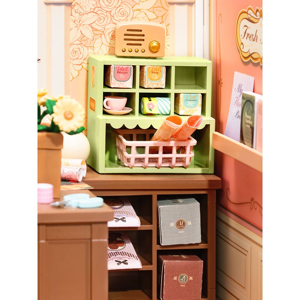 Miniaturhaus für Erwachsene: Rolife Fresh Flower Shop DW017B im Maßstab 1:20