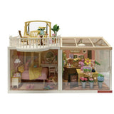 Rolife Fresh Flower Shop mit nummerierten Bauteilen und Anleitung – 142 Teile