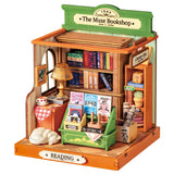 Rolife DIY Miniaturhaus Buchhandlung The Muse Bookshop DS040 fertig aufgebaut