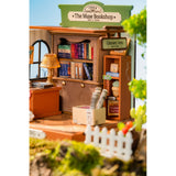Rolife Miniaturhaus Serie: Buchhandlung DS040 neben Restaurant, Postamt, Teehaus