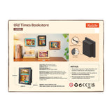 Rolife Miniaturhaus mit LED-Licht per Touchbutton, Motiv Old Times Bookstore