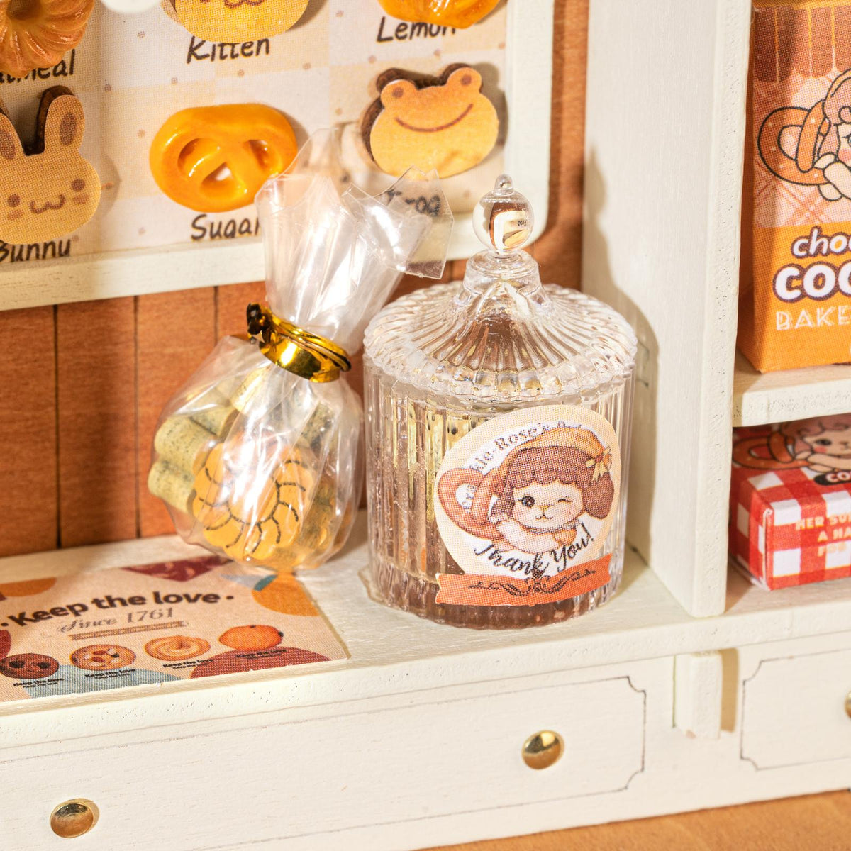 Rolife Cookii Bunny's Cookie Shop als Geschenkidee für Bastler zu Geburtstag und Weihnachten