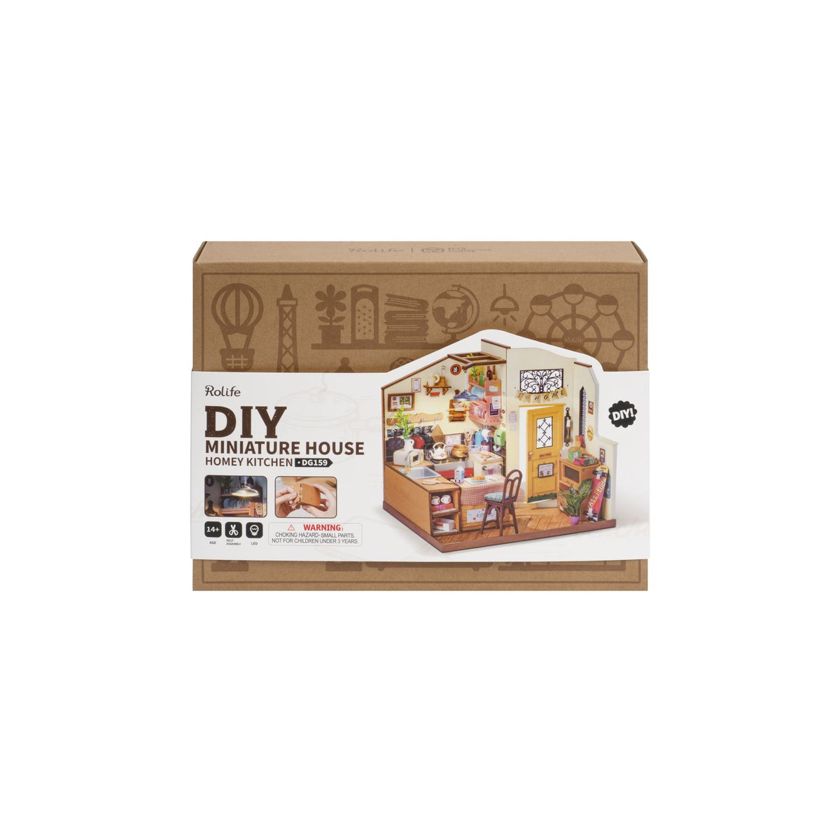 Rolife Cozy Kitchen als Geschenkidee für Erwachsene zu Geburtstag und Weihnachten