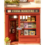 Miniaturhaus als Geschenk: Rolife Kaffeewagen DG182 als Deko für Regal und Fensterbank