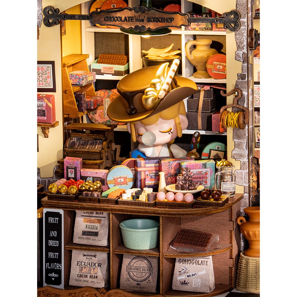 Miniaturhaus für Erwachsene: Henry's Chocolate Chocolaterie zum Selbstbauen