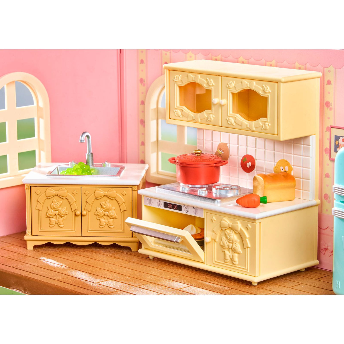 Geschenkbox mit Tragegriff vom Rolife Fairy Rose Cottage Bausatz
