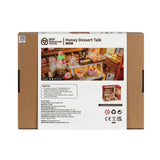Antiker rotbrauner Schrank im Miniaturhaus Honey Dessert Talk von Rolife
