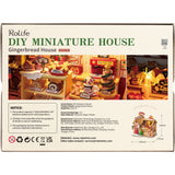Lebkuchenhaus Geschenk zum Selbstbauen: Rolife DIY Miniaturhaus DG176 Detailansicht