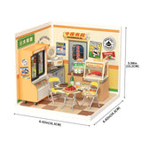 Rolife DIY Miniaturhaus Night Out Food Stall DW022 – asiatischer Abendimbiss als Bausatz