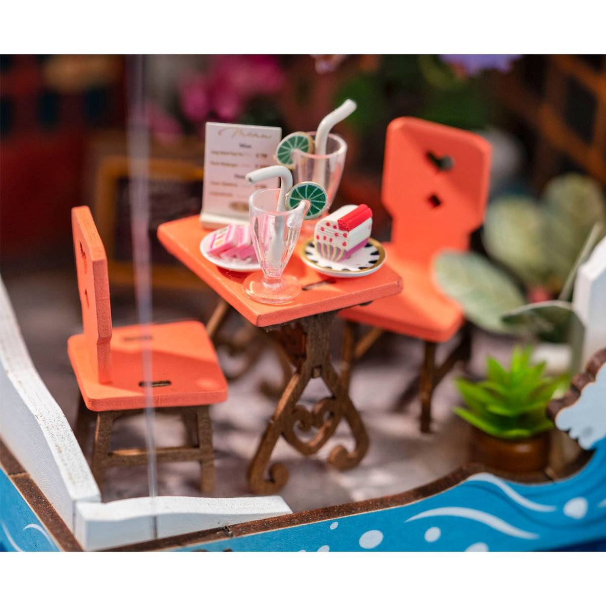 Miniaturhaus Geschenk: Rolife Sea Holiday Restaurant aus der Serie Little & Warm Space