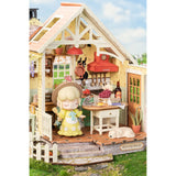 Miniaturhaus Bausatz Sunlit Farmhouse Kitchen von Rolife in der Gesamtansicht