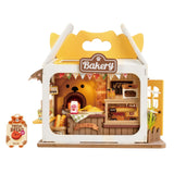 Rolife Teddy's Breadbox Miniaturhaus mit Croissant-Griff, Gesamtansicht