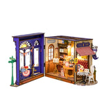 Rolife Leisure Time Tea Room DG171 Frontansicht mit Markise und Menütafeln