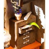 The Magic Study von Rolife: Miniaturhaus mit stimmungsvoller LED-Beleuchtung