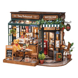 Rolife DIY Miniaturhaus Tipsy Restaurant DG167 als fertig aufgebautes Bistro
