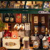 Rolife DG167 Miniatur Bausatz Restaurant, Größe 23 x 18 x 18 cm