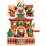Fireside Music Night Spieluhr Bausatz aus Holz mit 96 Teilen von Rolife