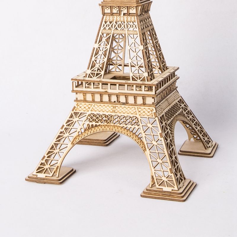 Eiffelturm 3D Holzpuzzle als Geschenk für Architektur-Fans