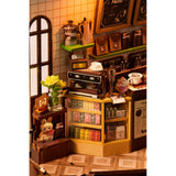 Holiday Café Book Nook Maße 12 × 22,2 × 26,2 cm als Regaleinsatz