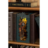 Rolife Book Nook TGB03 Detailansicht der Schaufenster und Zauberbedarf