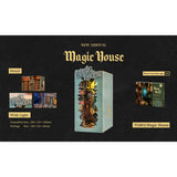 Miniatur Haus Bausatz Magic House aus Holz und Papier von Rolife