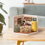Rolife Happy Meals Kitchen Spüle mit Schwamm und Seife als Miniatur