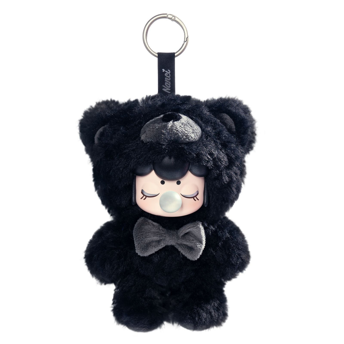Rolife Figuren Nanci Bear mit Satinband und öffnbarem Schlüsselring