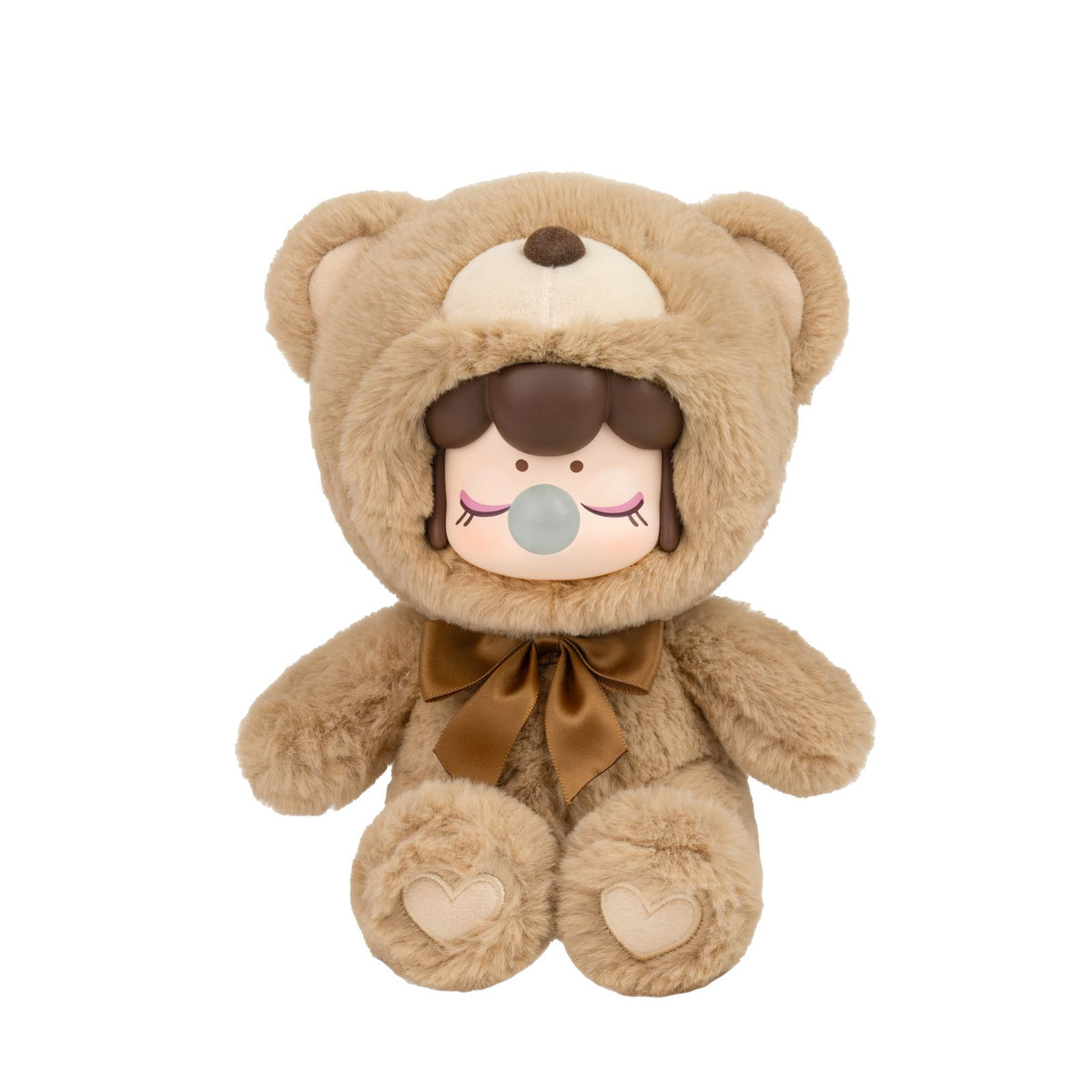Rolife Nanci Blind Box Figur mit flauschiger Bärenkapuze in Pastellfarben