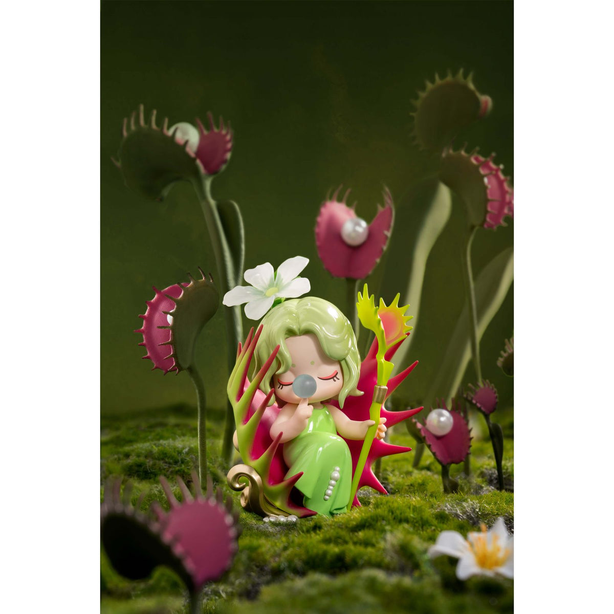 Zauberer-Nanci mit magischem Stein, Rolife Blind Box Figur