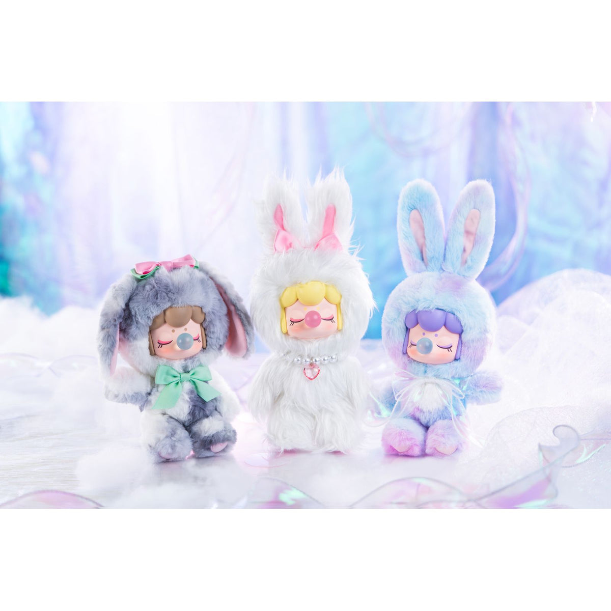 Seltene Nanci Pearl Prinzessin mit Perlenkette und rosa Herzchen