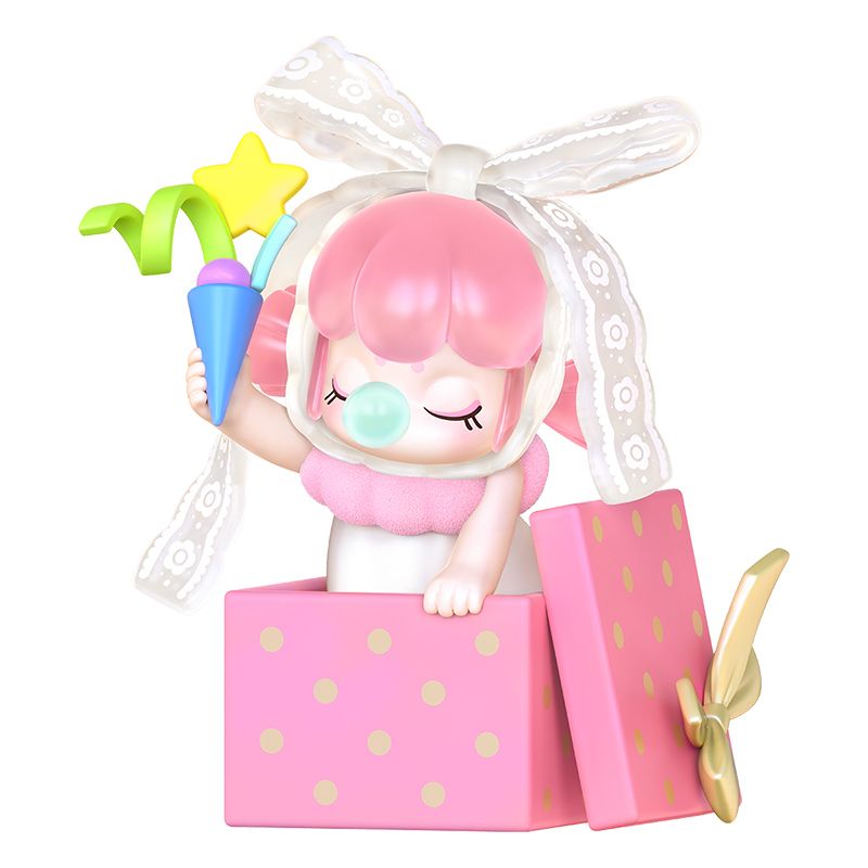 Nanci Sweet Time Blind Box von Rolife mit rosa Verpackung und Hug-Nanci