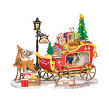 Transparente Boxen mit Schokokugeln und Bonbons am Rolife Reindeer Express