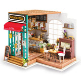Rolife DIY Miniaturhaus Simon's Coffee DG109 – fertig aufgebautes Café im Maßstab 1:18