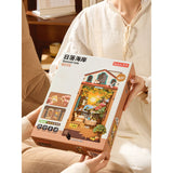 Rolife Sunset Isle Book Nook als Geschenk für Bücherfreunde