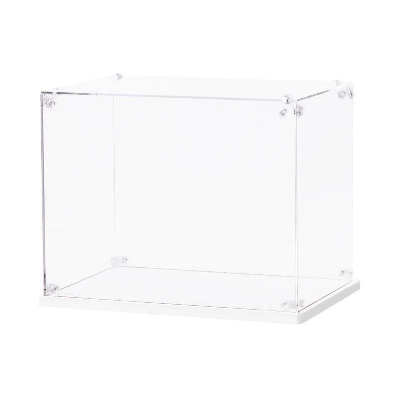 Rolife Vitrine TGF01 – transparente Staubschutzhaube mit weißem Boden für 3D-Puzzle