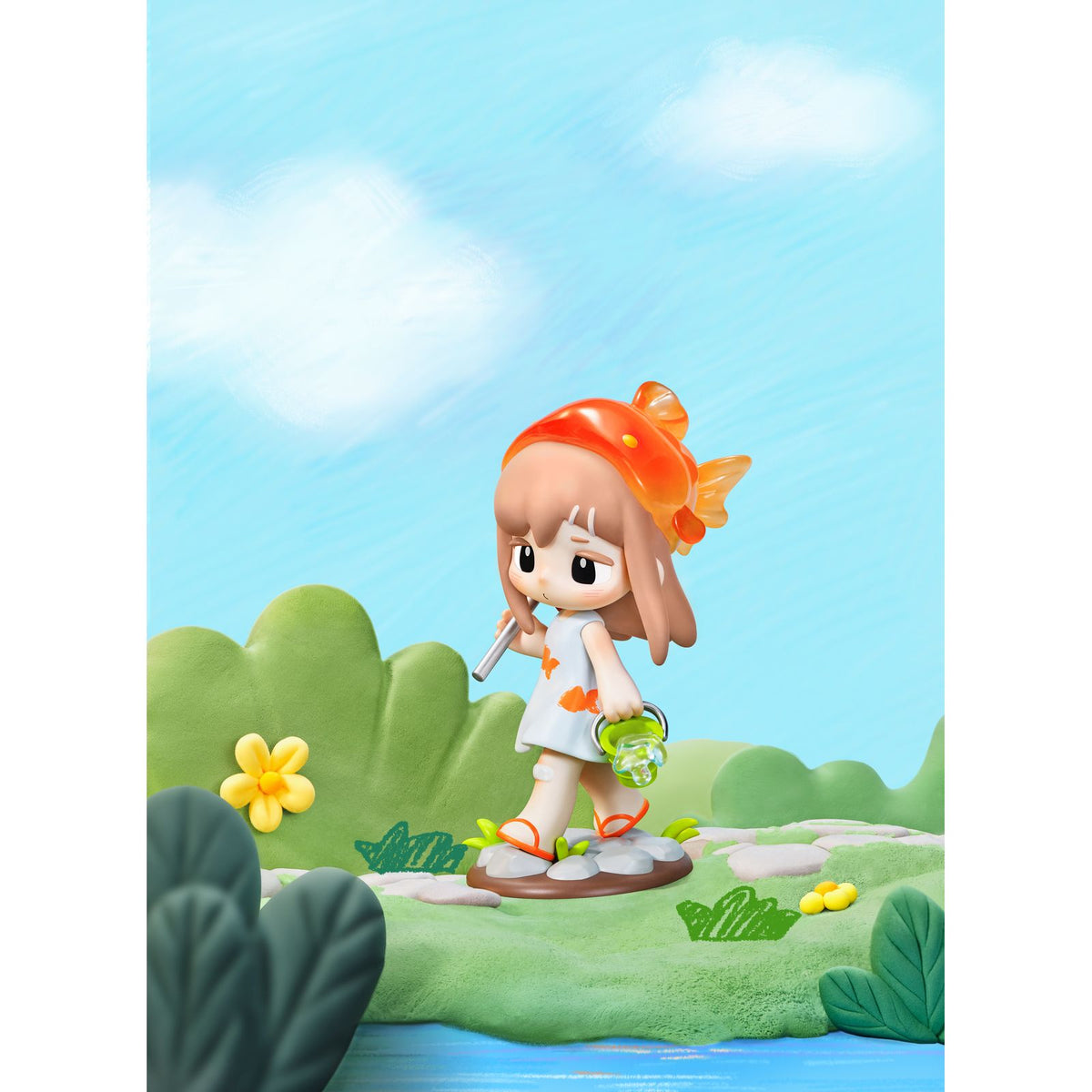 Rolife Yozco Blind Box zusammen mit Suri Colorful Girls und Nanci Sweet Time Figuren