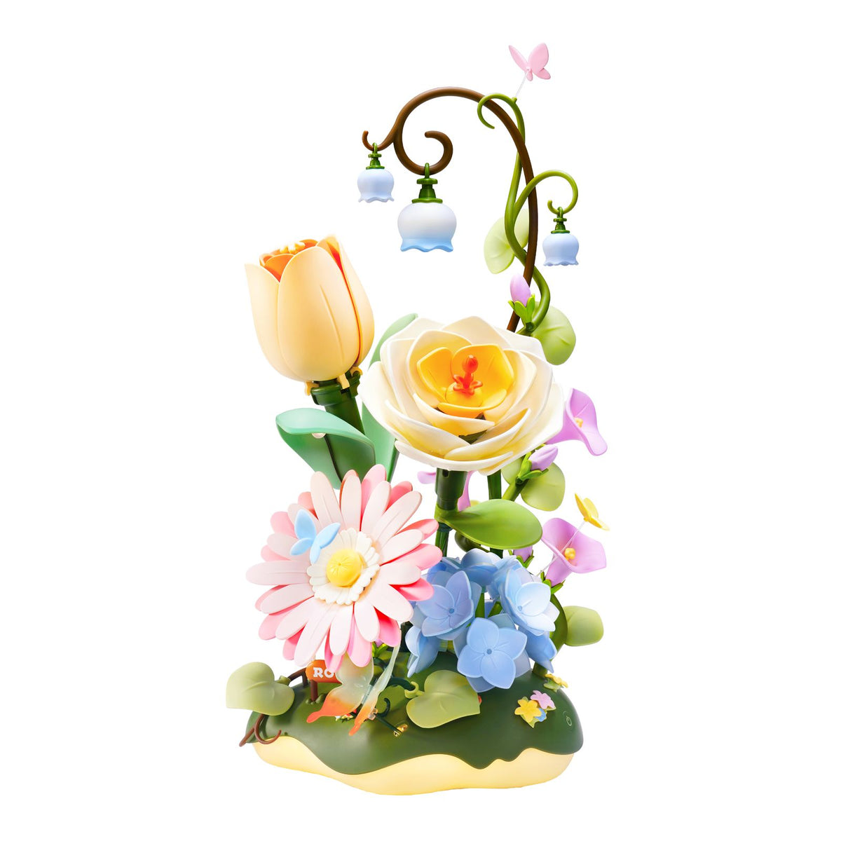 Blumen Bausatz Garden Ramble von Rowood mit Gerbera, Hortensie und Tulpe