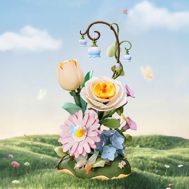 Geschenkbox Garden Ramble mit Botschaft Love Blooms Forever Like Flowers