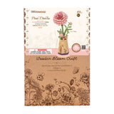 Rowood Dahlie als Geschenk mit Karte „For You“, Blume zum Selbstbauen auf dem Regal