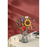 Rowood Holzblumen Bausatz TW01H – Verpackung mit 581 Teilen