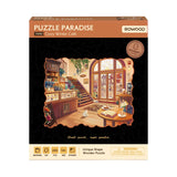 Holzpuzzle als Geschenk: Rowood Cozy Winter Café TA006 mit 200 Teilen