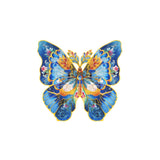 Holzpuzzle für Erwachsene Rowood Morpho Helena TA003 – Schmetterling in Blau und Goldgelb